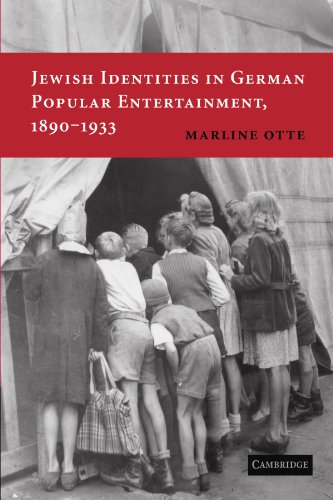 Jewish Identities in German Popular Entertainment, 1890-1933