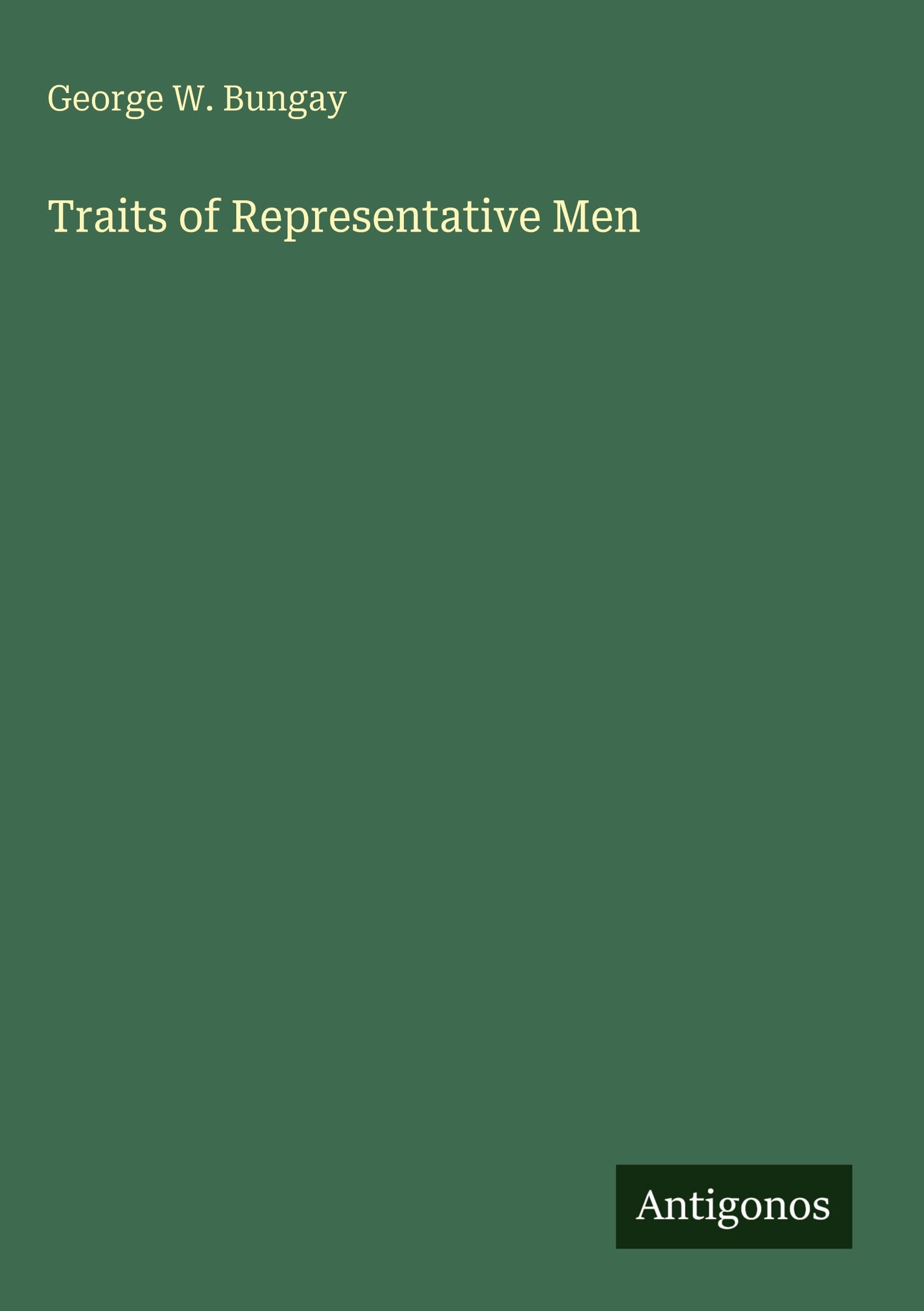 Traits of Representative Men