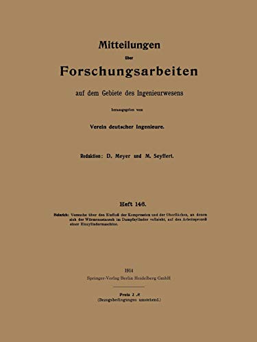 Mitteilungen über Forschungsarbeiten auf dem Gebiete des Ingenieurwesens: Mit online files/update
