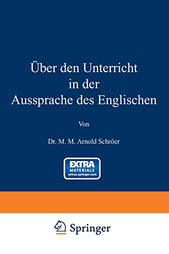 Über den Unterricht in der Aussprache des Englischen: Mit online files/update