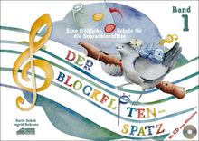 Der Blockflötenspatz (Mit Begleit-CD): Eine fröhliche Schule für die Sopranblockflöte