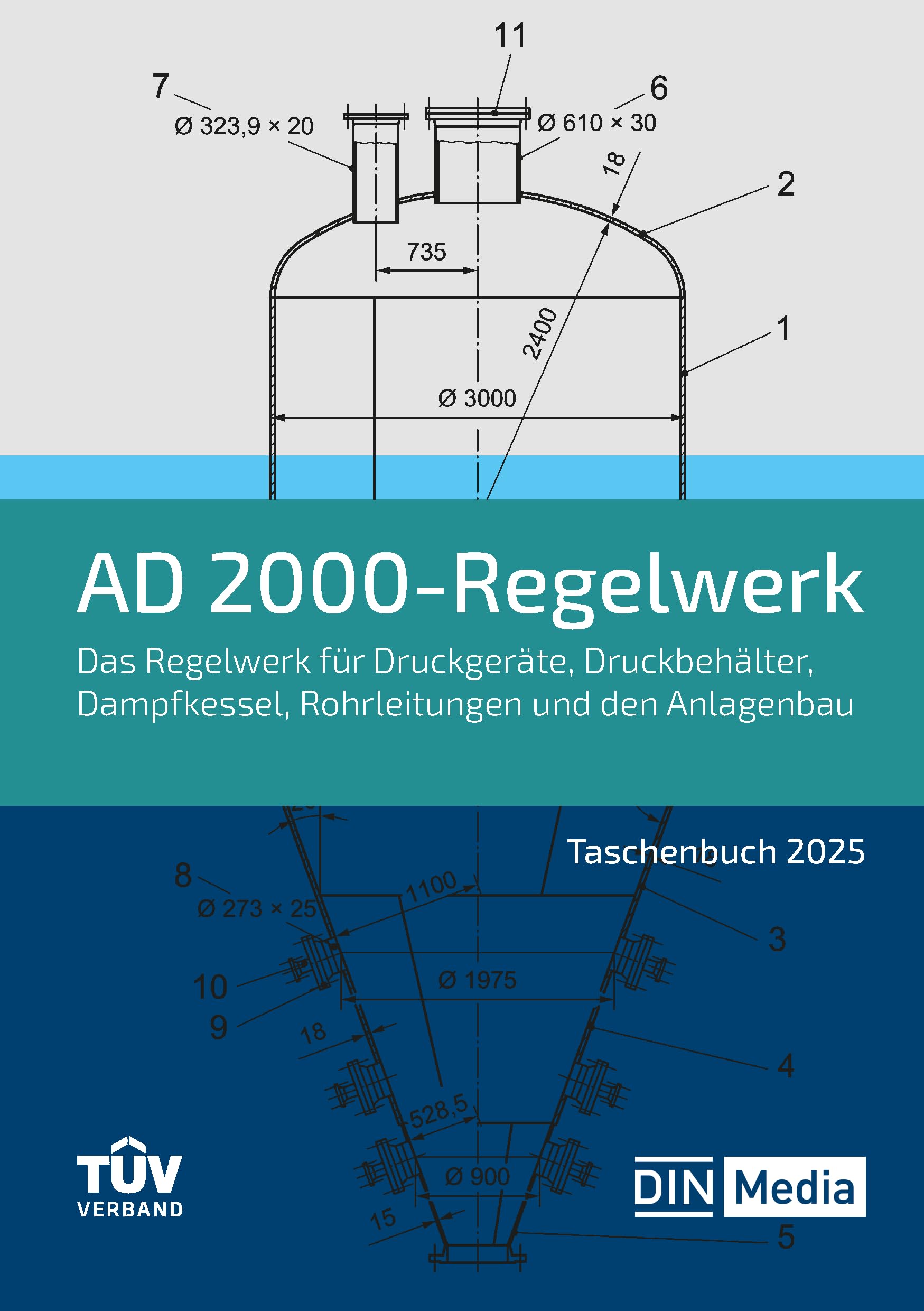 AD 2000-Regelwerk: Taschenbuch - Ausgabe 2025 (DIN Media Praxis)