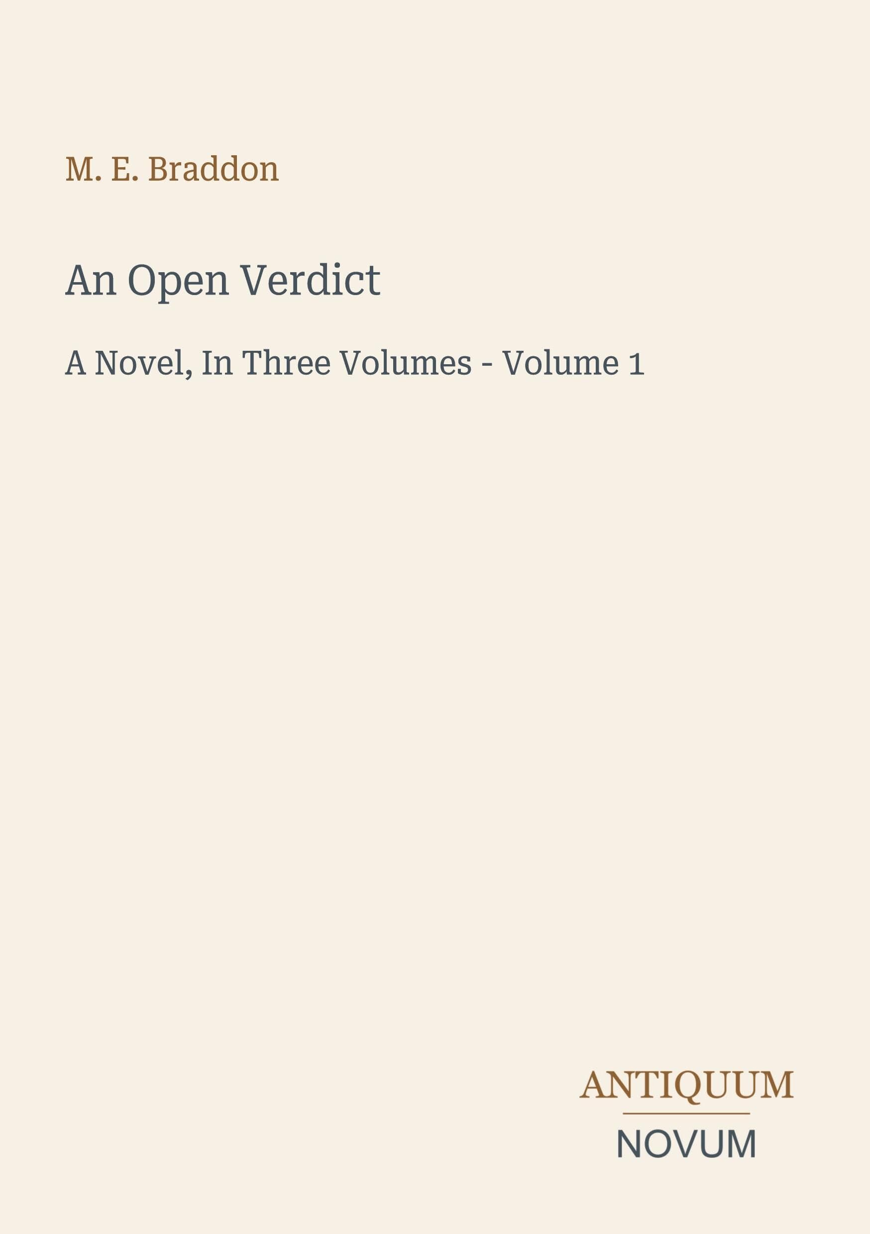 An Open Verdict