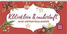 Klitzeklein und zauberhaft: Mini-Adventskalender | 24 liebevolle Botschaften als wunderbares Geschenk für Familie und Freunde