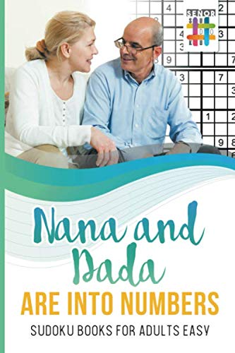 Nana and Dada Are Into Numbers | Sudoku Books for Adults Easy