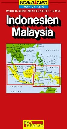 RV Karten, Nr.33203 : Indonesien, Malaysia (World Map)