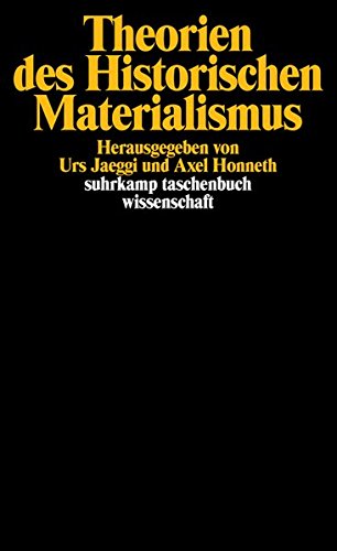 Theorien des Historischen Materialismus (suhrkamp taschenbuch wissenschaft)