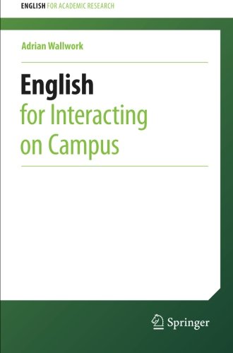 English for Interacting on Campus (English for Academic Research)