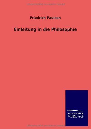 Einleitung in die Philosophie