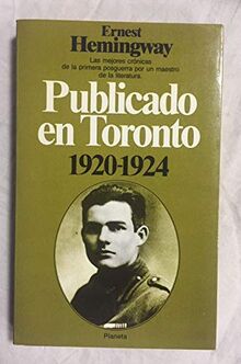 PUBLICADO EN TORONTO. 1920-1924.