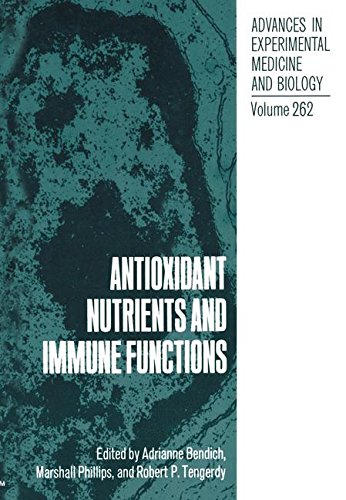 Antioxidant Nutrients and Immune Functions (Advances in Experimental Medicine and Biology, Band 262)