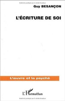 L'écriture de soi