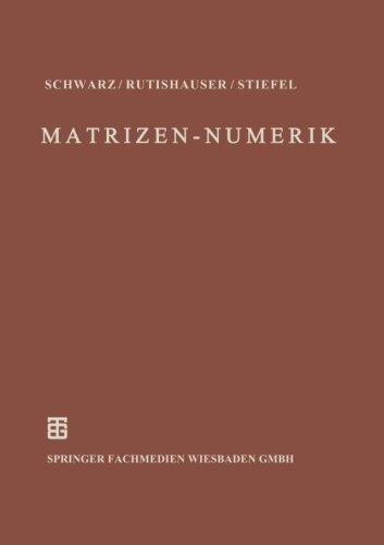 Numerik symmetrischer Matrizen (Leitfäden der angewandten Mathematik und Mechanik)