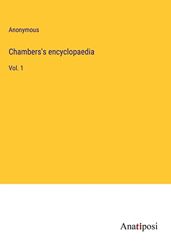 Chambers's encyclopaedia: Vol. 1