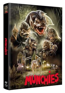 Munchies - Mediabook wattiert - Limited Edition auf 333 Stück (Blu-ray+DVD) von WMM | DVD | Zustand neu