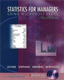 Statistics for Managers Using Microsoft Excel with Disk