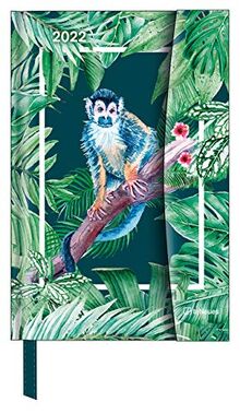 Jungle 2022 - Diary - Buchkalender - Taschenkalender - 10x15: Magneto Diary