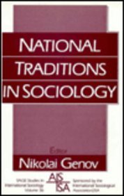 National Traditions in Sociology (SAGE STUDIES IN INTERNATIONAL SOCIOLOGY)