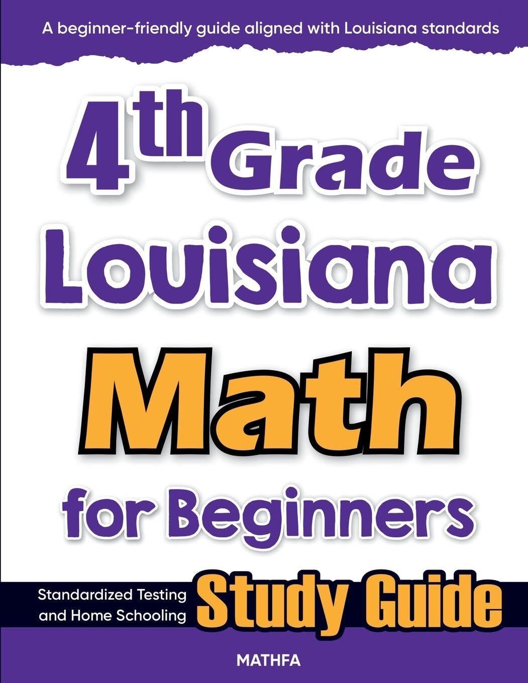 4th Grade Louisiana Math for Beginners
