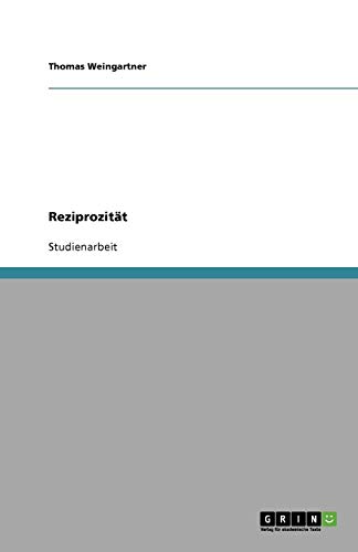 Reziprozität