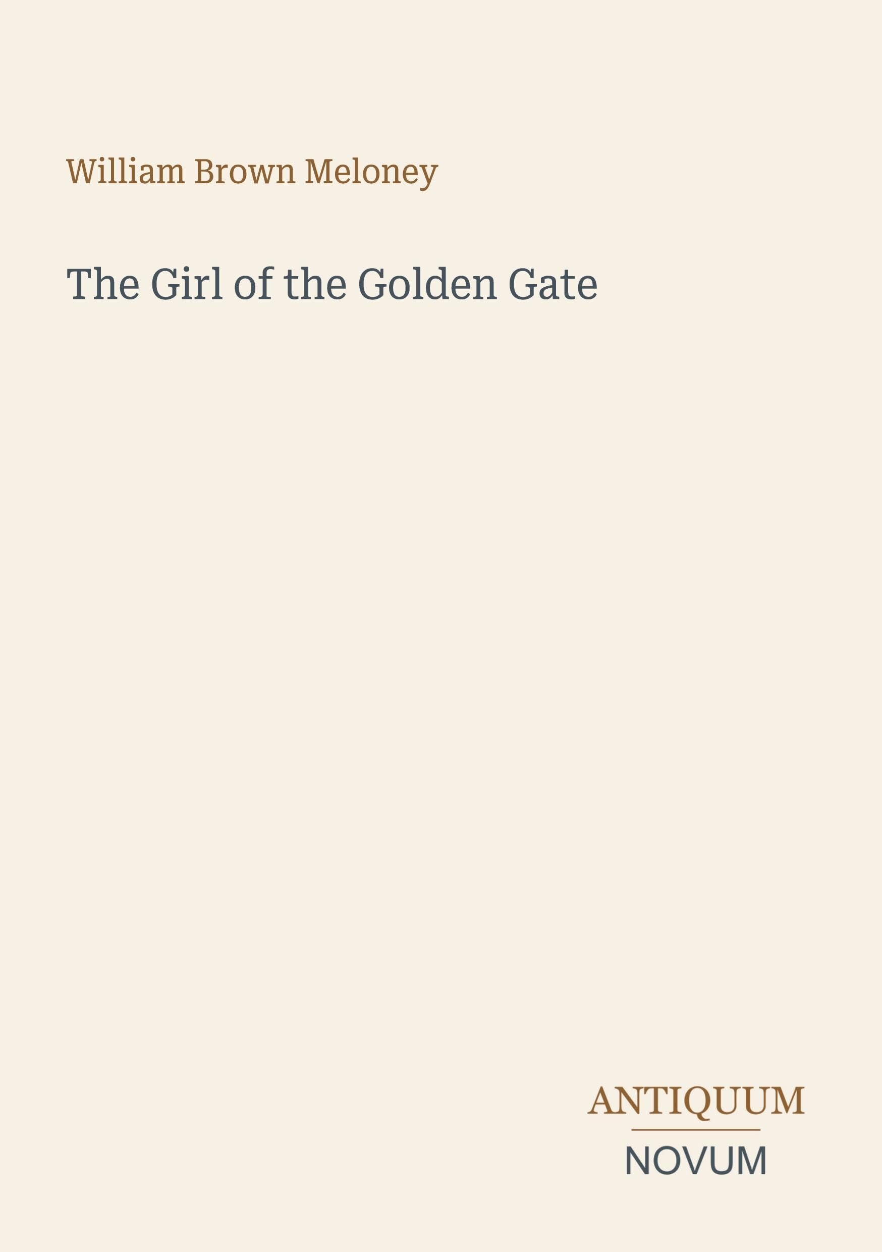 The Girl of the Golden Gate