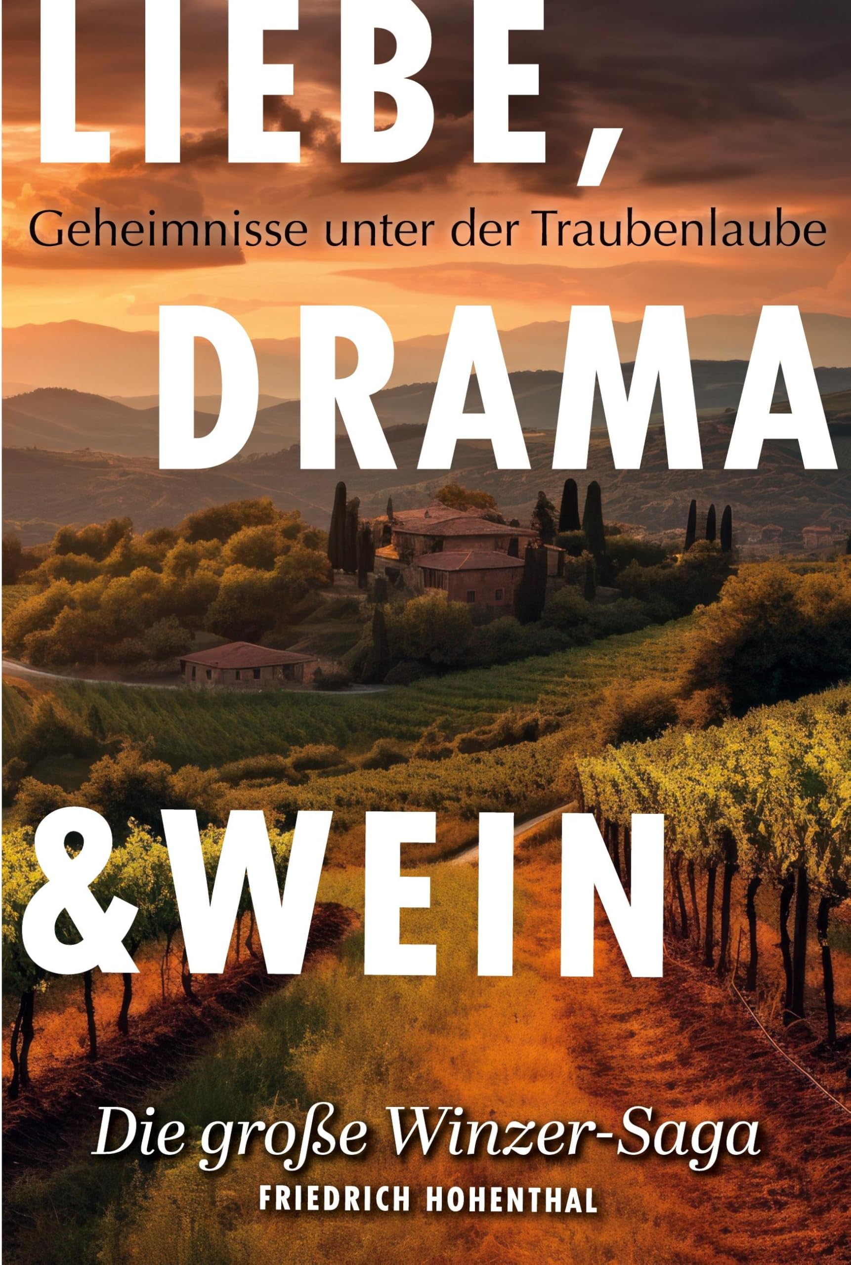 Liebe, Drama und Wein: Band 2: Geheimnisse unter der Traubenlaube