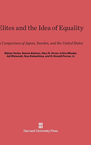 Elites and the Idea of Equality: A Comparison of Japan, Sweden, and the United States