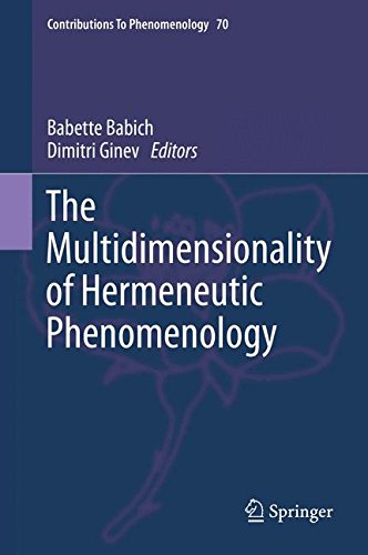 The Multidimensionality of Hermeneutic Phenomenology (Contributions To Phenomenology)