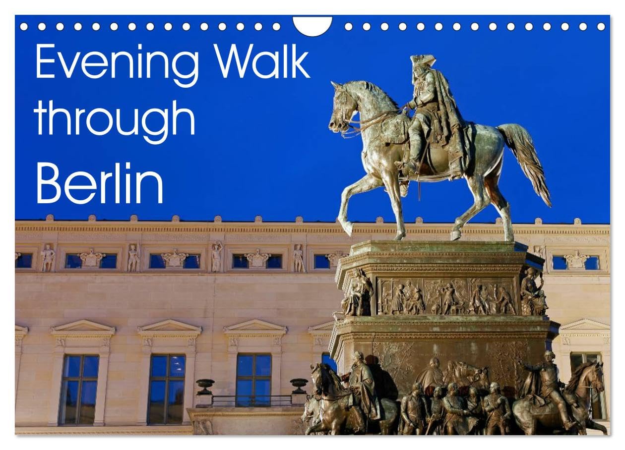 Evening Walk through Berlin (Wall Calendar 2026 DIN A4 landscape), CALVENDO 12 Month Wall Calendar: Berlin at Night