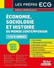Economie, sociologie et histoire du monde contemporain : prépas commerciales 1re et 2e années : 2023-2024