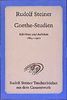 Goethe-Studien . Schriften und Aufsätze 1884-1901