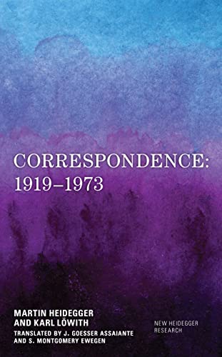 Correspondence: 1919-1973 (New Heidegger Research)