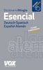 Diccionario Esencial Alemán-Español/Deutsch-Spanisch (Vox - Lengua Alemana - Diccionarios Generales)