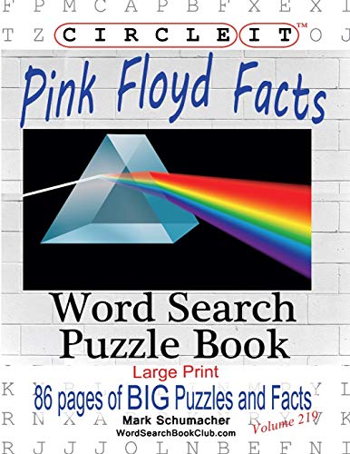 Lowry Global Media Llc Circle It, Pink Floyd Facts, Word Search, Puzzle Book