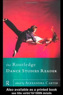 The Routledge Dance Studies Reader