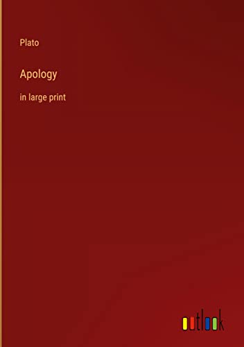 Apology: in large print