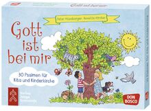 Gott ist bei mir: 30 Psalmen für Kita und Kinderkirche. Gemeinsam Psalmen singen und beten: Don Bosco Bildkartenset mit methodischen Hinweisen, ... Ideen für Kindergruppen auf DIN-A5-Karten)
