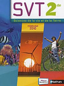 Sciences de la vie et de la Terre, 2de : livre de l'élève : format compact