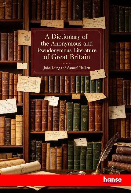 A Dictionary of the Anonymous and Pseudonymous Literature of Great Britain