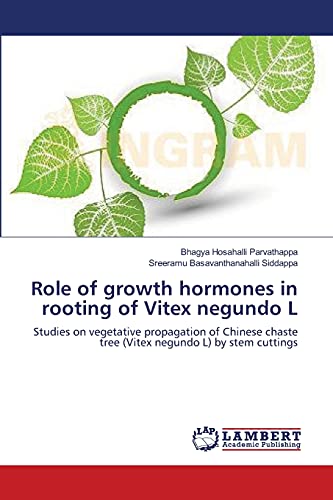Role of growth hormones in rooting of Vitex negundo L: Studies on vegetative propagation of Chinese chaste tree (Vitex negundo L) by stem cuttings