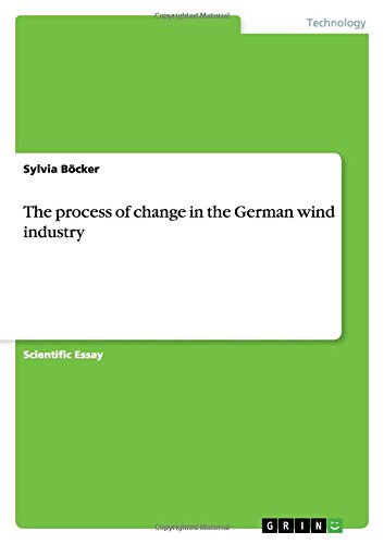 The process of change in the German wind industry
