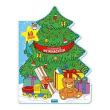 Trötsch Stickermalbuch Weihnachten: Malbuch Beschäftigungsbuch Ausmalbuch Stickerbuch