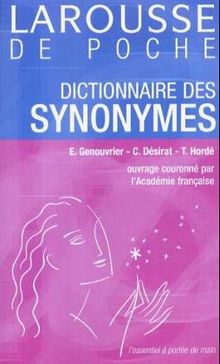 Dictionnaire des synonymes