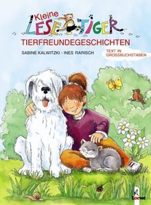 Kleine Lesetiger-TIERFREUNDEGESCHICHTEN. In Großbuchstaben. Erster Leseerfolg