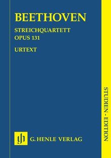 Streichquartett cis-Moll op 131. Studienedition