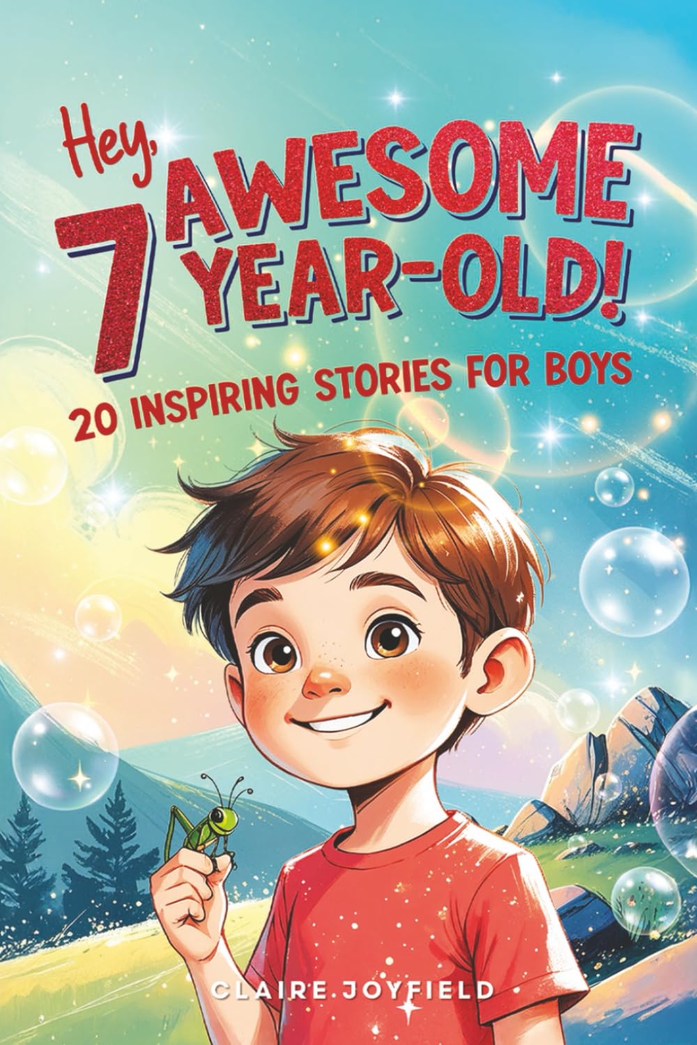 Hey Awesome 7-Year-Old! 20 Inspiring Stories for Boys: Encouraging Tales of Bravery, Friendship, Adventure, and Never Giving Up (Hey Awesome! Series) (Hey You are Awesome!)