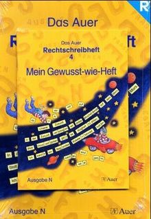 Das Auer Rechtschreibheft - Ausgabe N: 4. Klasse