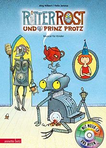 Ritter Rost 4: Ritter Rost und Prinz Protz: Buch mit CD