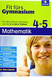 Fit fürs Gymnasium: Übergang 4 / 5 Mathematik