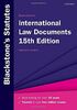 Blackstone's International Law Documents (Blackstone's Statute Series)